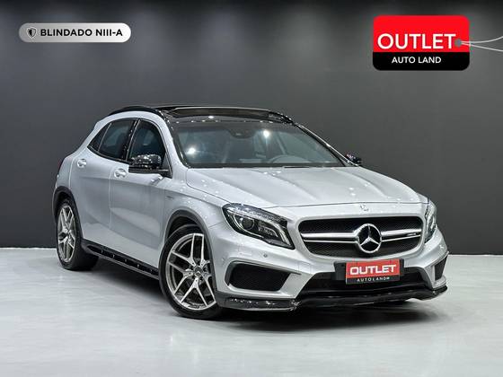 MERCEDES-BENZ GLA 45 AMG 2.0 16V TURBO GASOLINA 4P AUTOMÁTICO